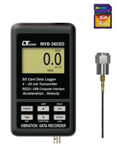 LUTRON MVB-385SD VIBRATION DATA RECORDER