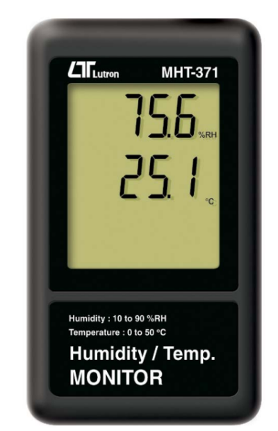 LUTRON MHT-371 HUMIDITY/TEMPERATURE MONITOR