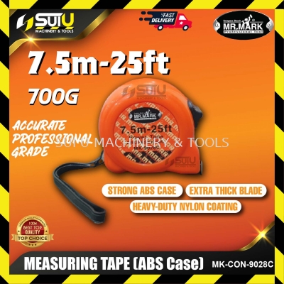 MR. MARK MK-CON-9028C ABS Steel Measuring Tape / Power Tape (7.5m-25ft)