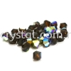 SW 5301 XILION BEAD, 04MM, 286 Mocca AB, 30pcs/pack 5328 BEAD, 04MM Beads  SW Crystal Collections 