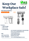 Nano Spray Gun 4 Safe Work Place Hygiene Products