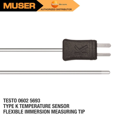 Testo 0602 5693 Flexible Immersion Measuring Tip Probe