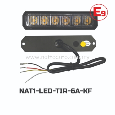LED TIR 6LED(AMBER)(3W,12-24V