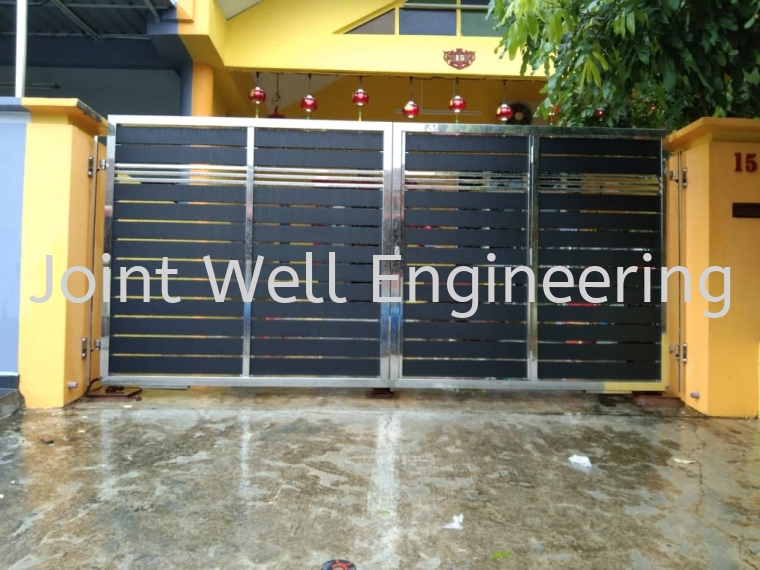 Main Gate  Open Gate Stainless Steel Main Gate