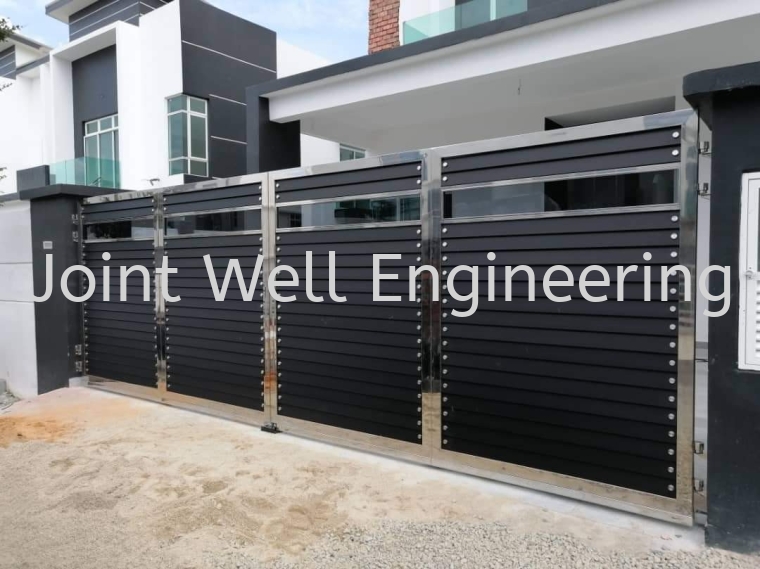 Main Gate  Open Gate Stainless Steel Main Gate