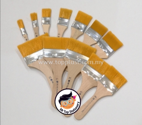 Gold Nylon Paint Brush