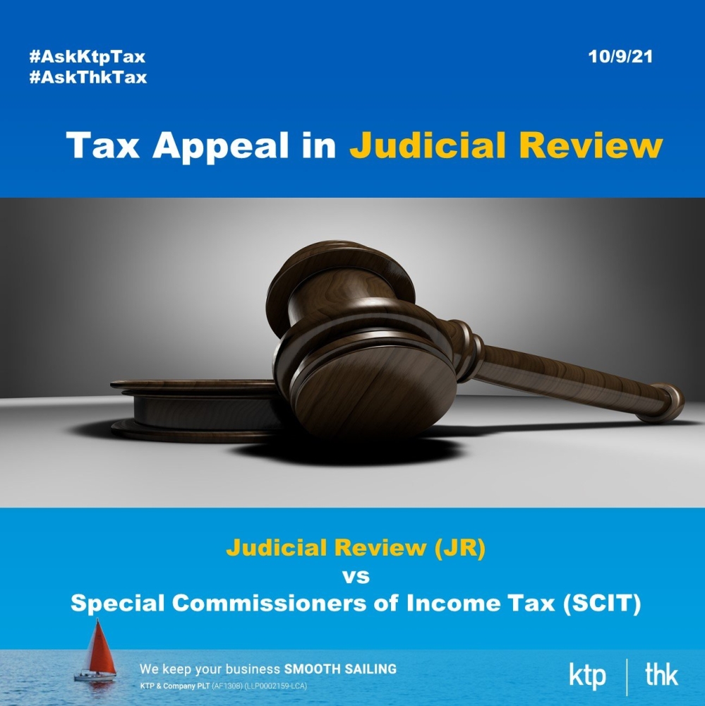 Judicial review tax Malaysia