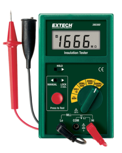 EXTECH 380360 : Digital Megohmmeter