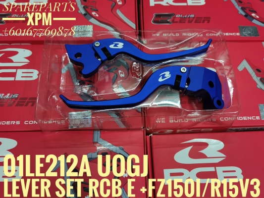 BRAKE & CLUTCH LEVER SET RCB E+ FZ150I NEW /R15V3 BLUE 01LE212A IIEE