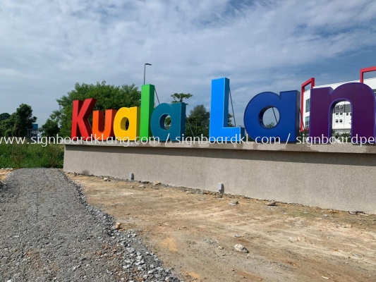 Kuala Langat Big Conceal 3d Frontlit Lettering Signage Signboard At Klang Kuala Lumpur Puchong Shah Alam Kepong 