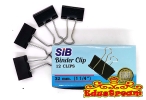 SIB BINDER CLIP 12PCS 25MM/32MM/41MM Clip & Pin School & Office Equipment Stationery & Craft