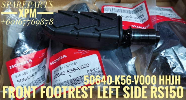 FRONT FOOTREST LEFT SIDE RS150 50640-K56-V000 LNNE