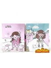 GIRL WITH PET DIARY WITH LOCK Book Stationery & Craft