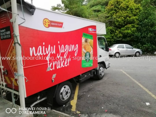 soonfat lorry truck sticker signage signboard at klang kuala lumpur shah alam puchong kepong