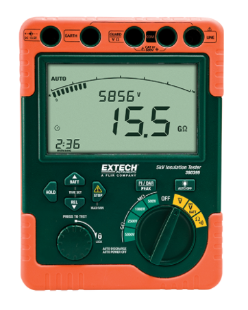 extech 380396 : high voltage digital insulation tester (220v)