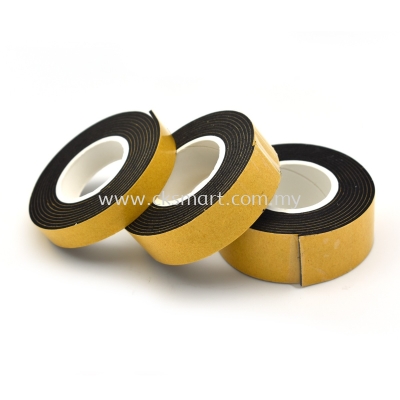 ITOMAS DOUBLE SIDED FOAM TAPE BLACK 12MM, 18MM, 24MM