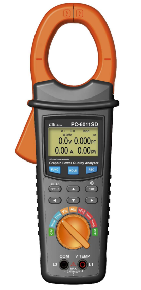 lutron pc-6011sd clamp power analyzer