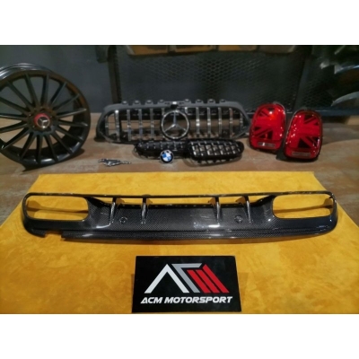 Mercedes benz W205 c63s carbon fiber rear diffuser