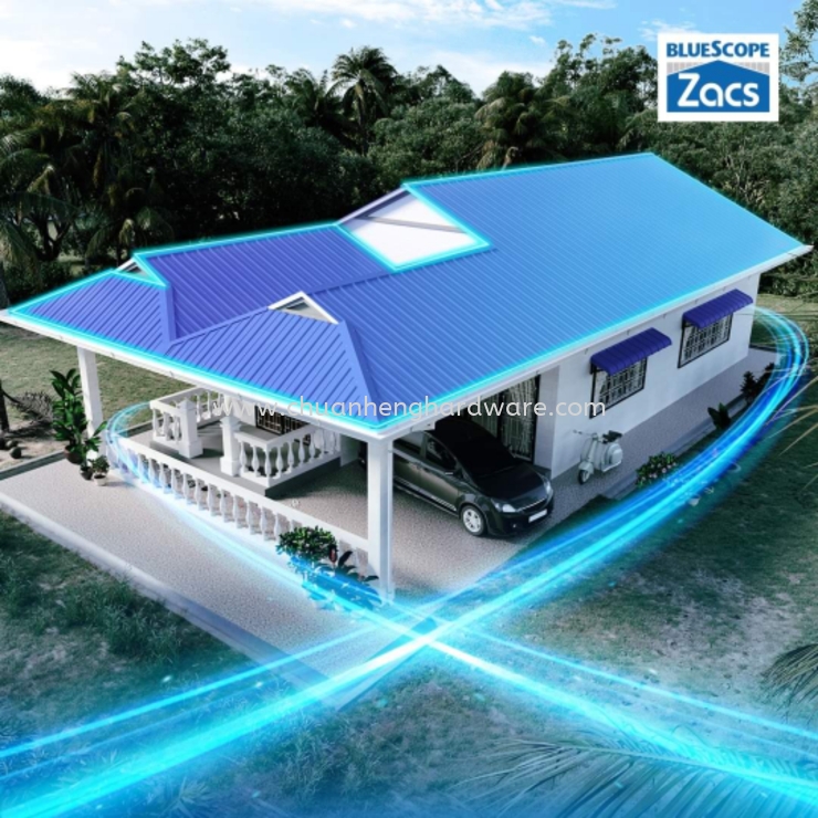 BlueScope ZACS  adalah respon kami terhadap permintaan produk pembumbungan yang berpatutan harga. Di dalam series ini, produk -produk kami memberi penyelesaian dengan elemen moden dan berkualiti tinggi. 
Kami berhasrat menjadi 'upgrade' yang ber