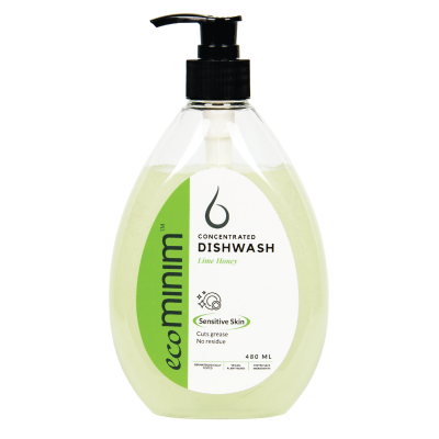 ECM Concentrated Dish Wash Liquid - Lime Honey <480ml>