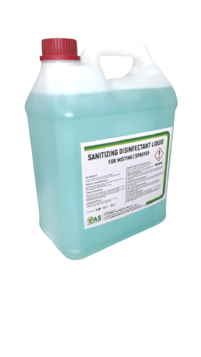 SANITIZING DISINFECTANT LIQUID FOR MISTING AND SPRAYER 2