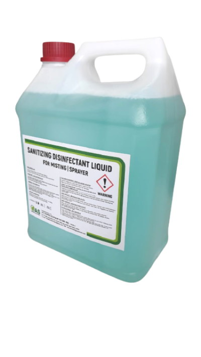 SANITIZING DISINFECTANT LIQUID FOR MISTING AND SPRAYER 3