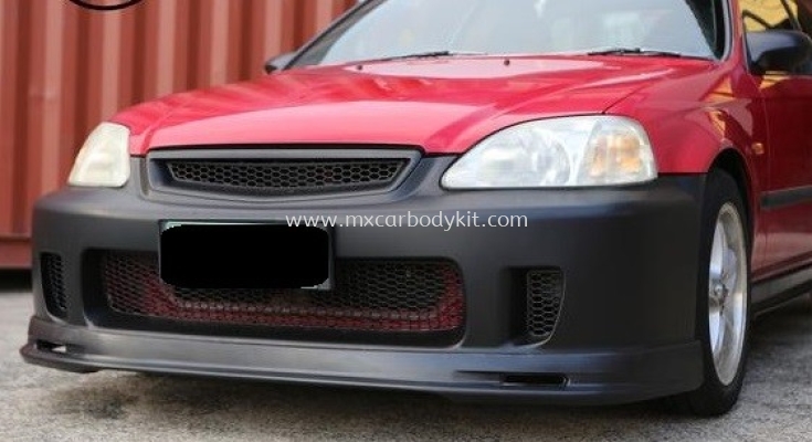 HONDA CIVIC EK 1999 - 2000 AIR WALKER BUMPER M STYLE FRONT LIP 