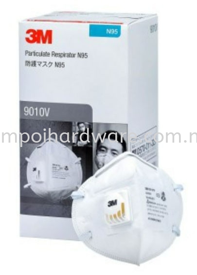 3M Particulate Respirator Mask 9010V N95 Masks 3M Personal Safety Products