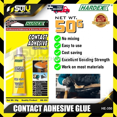 HARDEX HE-350 / HE350 Contact Adhesive Glue 50G