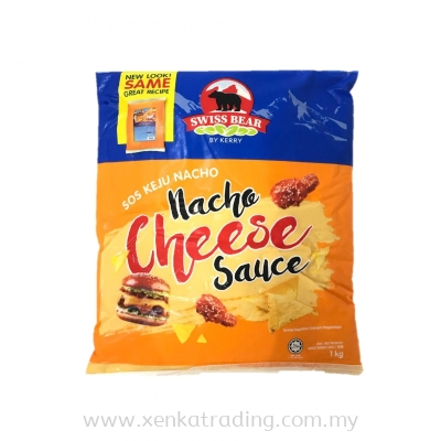 XK161 Nachos Cheese Sauce 1kg (Swiss Bear) HALAL