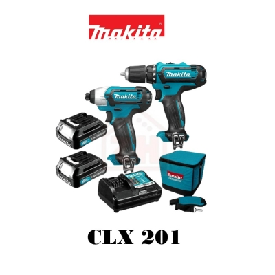 MAKITA CLX201 12V CORDLESS DRILL COMBO SET 