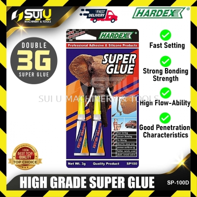 HARDEX SP-100D / SP100D High Grade Super Glue 3G