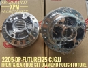 FRONT & REAR HUB SET DIAMOND POLISH FUTURE 125 2205-DP-FUTURE125 GCEG HONDA PARTS HONDA PARTS PARTS CATALOG