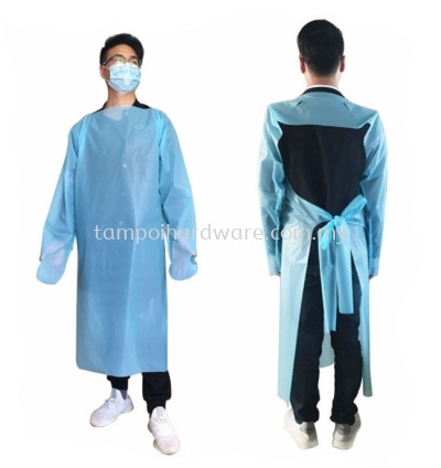 Disposable CPE Isolation Gown