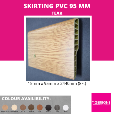 SKIRTING 95MM-TEAK