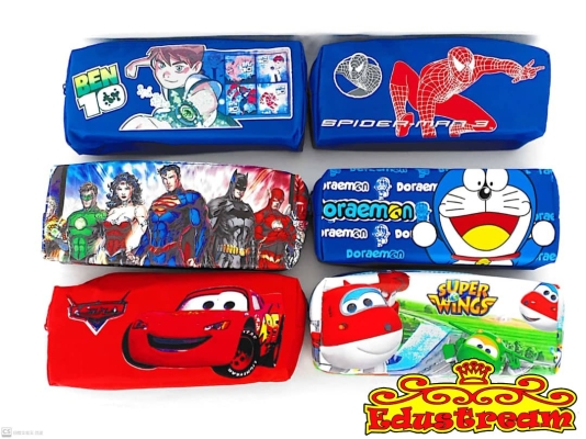 PENCIL BAG BIG SQUARE (BOY)