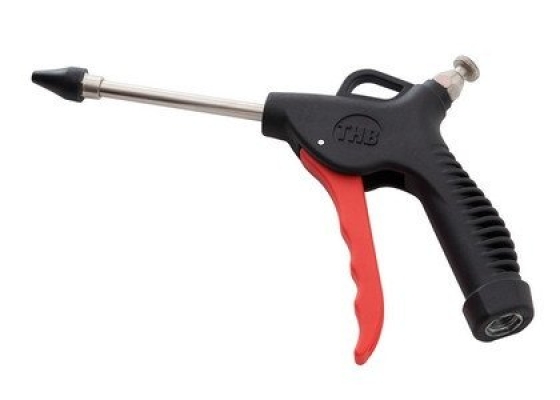 B80E-ADJUSTABLE AIR BLOW GUN WITH RUBBER TIP 