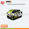 WORX 20V 6.0AH MAX LITHIUM BATTERY WA3401 POWER SHARE BATTERY AND CHARGER POWER TOOLS TOOLS & EQUIPMENTS