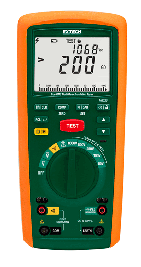 EXTECH MG325 : CAT IV Insulation Tester/True RMS MultiMeter