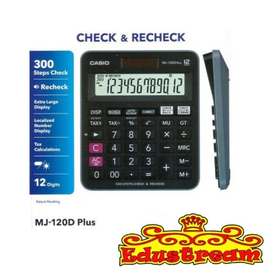 CASIO CALCULATOR MJ-120D PLUS