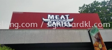 meat cartel restaurant cafe aluminum ceiliny trism casing 3d led frontlit lettering logo signage signboard at klang kuala lumpur shah alam puchong kepong damansara subang kota kemuning 3D ALUMINIUM CEILING TRIM CASING BOX UP SIGNBOARD