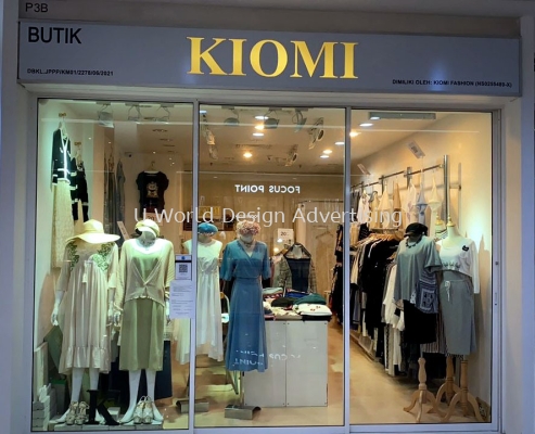 KIOMI FASHION LIGHTBOX SIGNBOARD AT HARTAMAS SHOPPING CENTRE, WILAYAH PERSEKUTUAN KUALA LUMPUR, SELANGOR