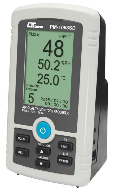 lutron pm-1063sd air quality monitor/recorder