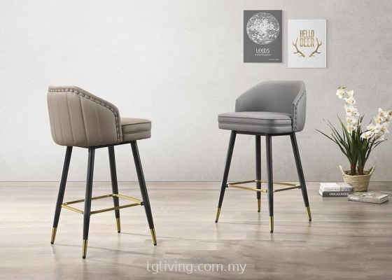 GLC 12-75-PU BAR CHAIR