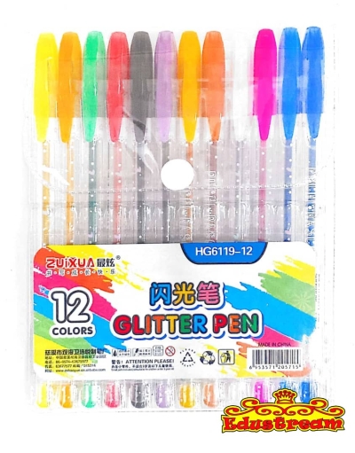 ZUIXUA GLITTER PEN 12 COLORS HG6119-12