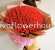 50 Stk Red Rose Bouquet Big Bouquet