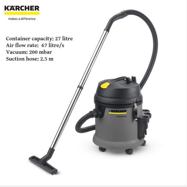KARCHER WET AND DRY VACUUM CLEANER MODEL: NT27/1