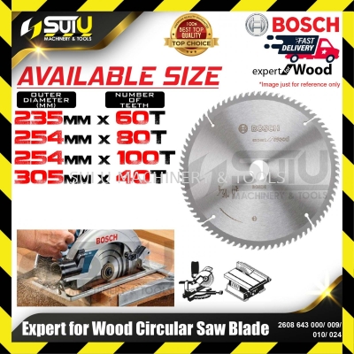 BOSCH 2608643000/ 009/ 010/ 024 Expert For Wood Circular Saw Blade (235mm-305mm)