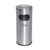 YKF SS Bin 42 Round & Square Stainless Steel Bin c/w Ashtray Stainless Steel Bins