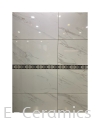 30X60CM MARBLE WITH GOLD TILES Tiles